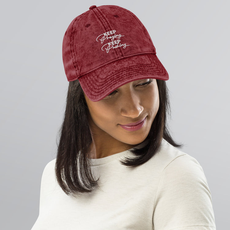 Vintage Cotton Twill Cap